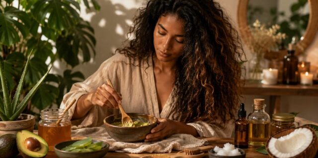 DIY hair masks
