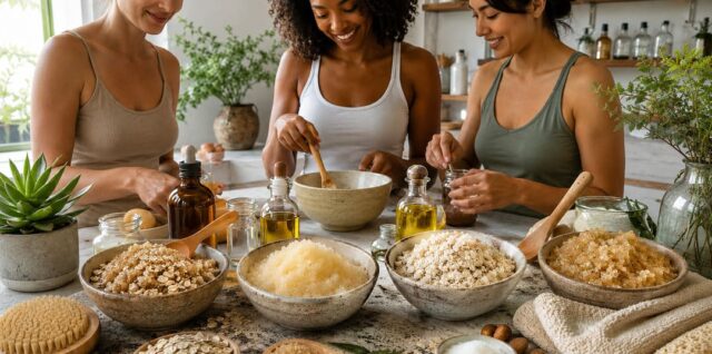 How to Make Natural Body Scrubs